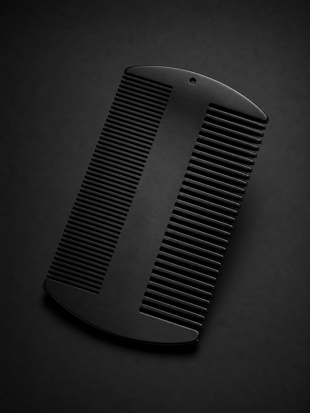 Metal Beard & Mustache Comb