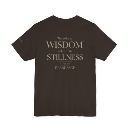 Be Still Faith-Based Tee — Minimal Graphic T-Shirt In Various Colors