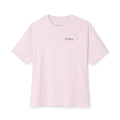 Beardsage Founder’s Tee — Premium by Nature — Oversized Boxy Black T-Shirt
