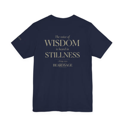 Be Still Faith-Based Tee — Minimal Graphic T-Shirt In Various Colors