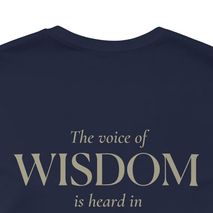 Be Still Faith-Based Tee — Minimal Graphic T-Shirt In Various Colors
