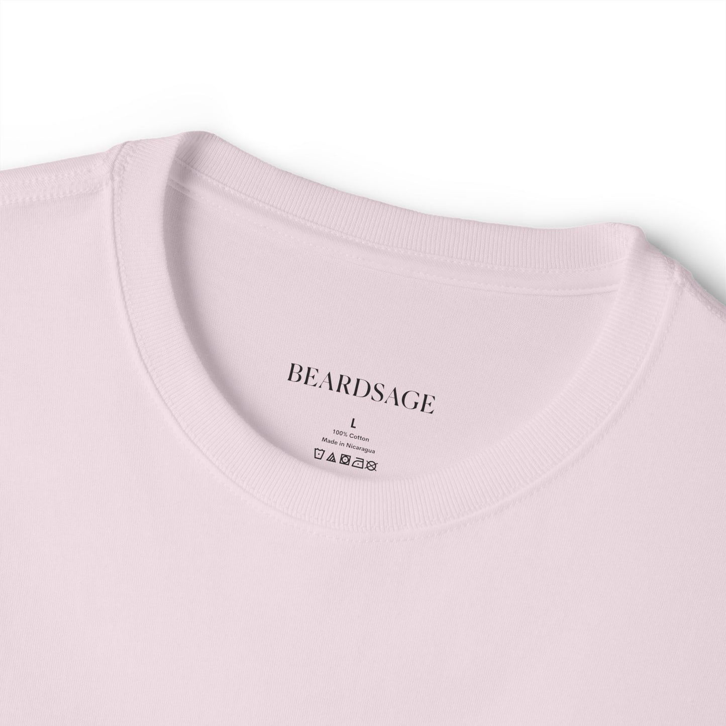 Beardsage Founder’s Tee — Premium by Nature — Oversized Boxy Black T-Shirt