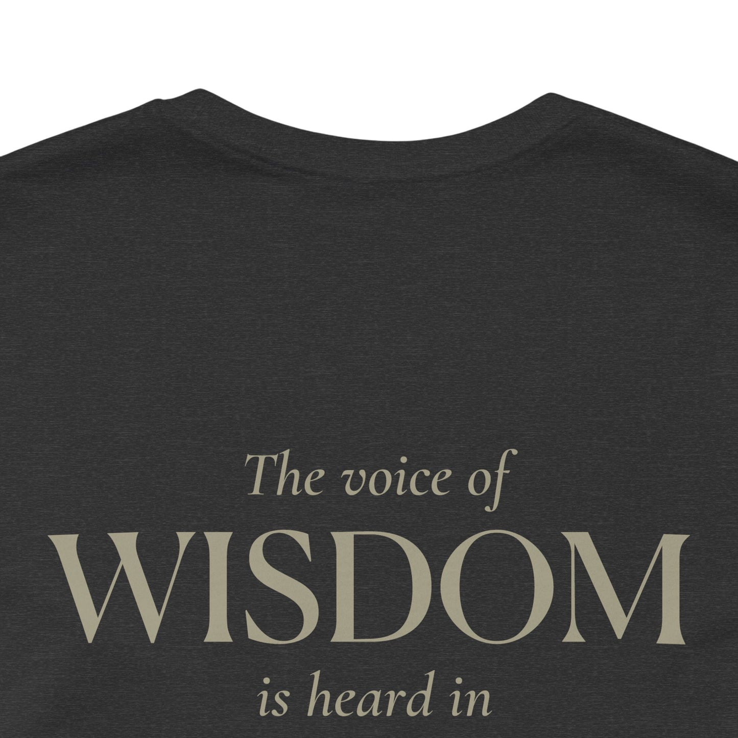 Be Still Faith-Based Tee — Minimal Graphic T-Shirt In Various Colors