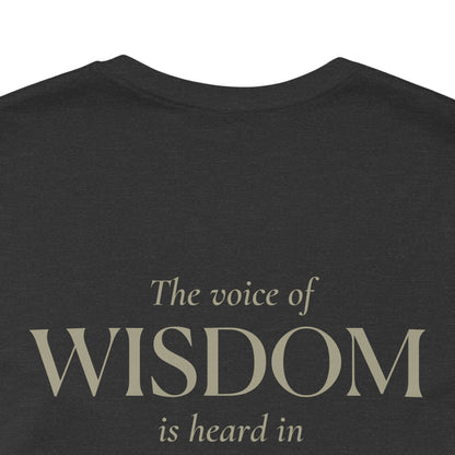 Be Still Faith-Based Tee — Minimal Graphic T-Shirt In Various Colors