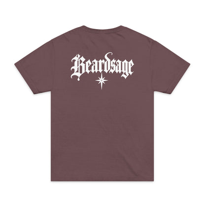 Beardsage Blackletter Oversized T-Shirt | Garment-Dyed Cotton