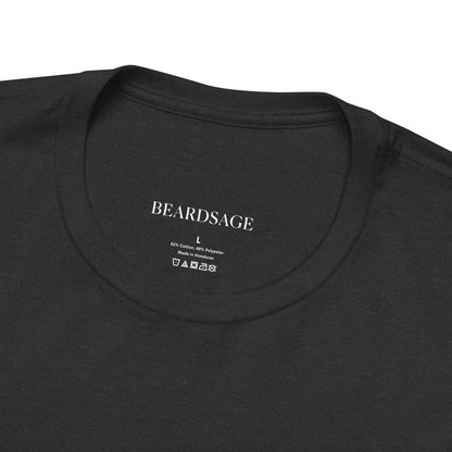 Be Serene Tee — Minimal White Graphic T-Shirt