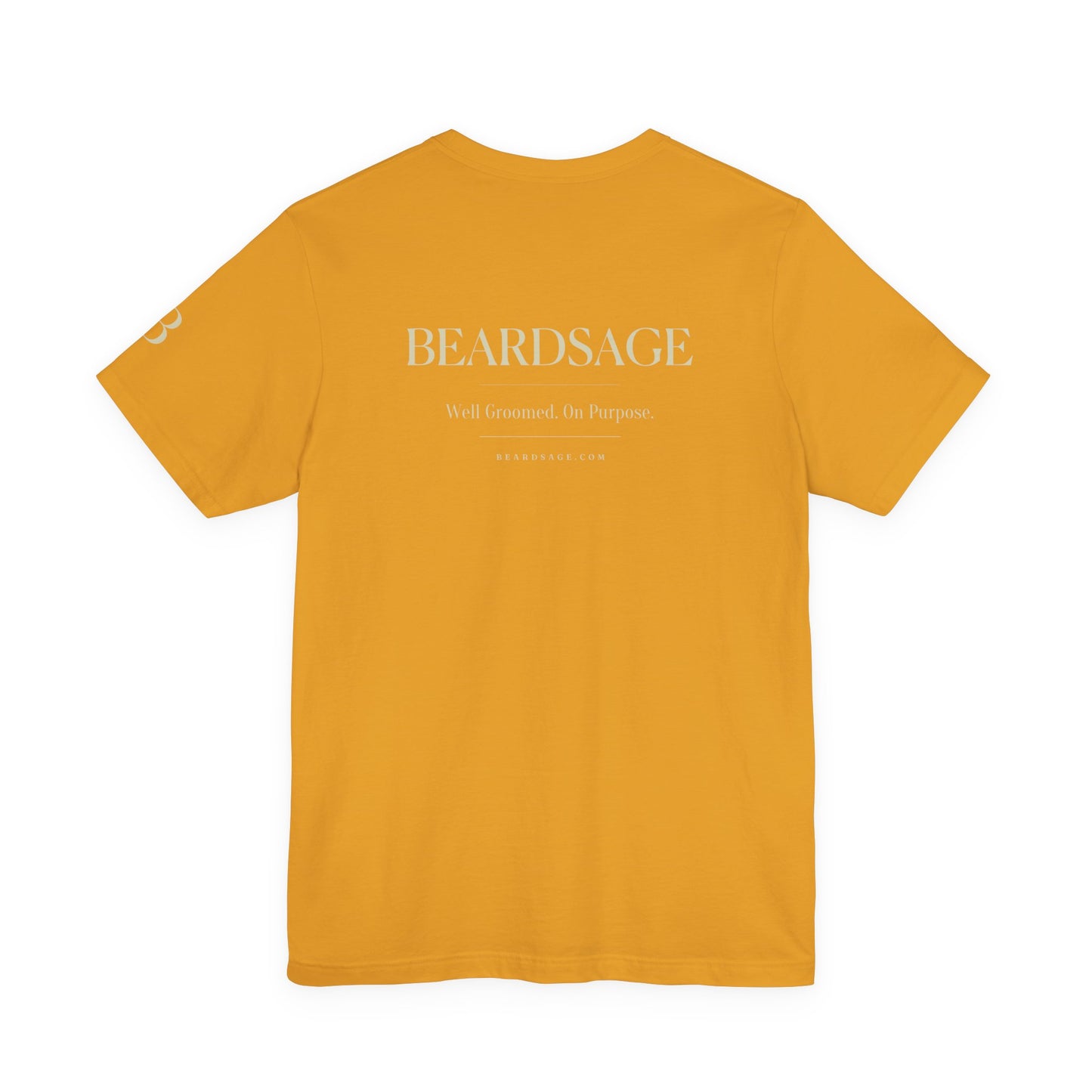 Be Serene Tee — Minimal White Graphic T-Shirt