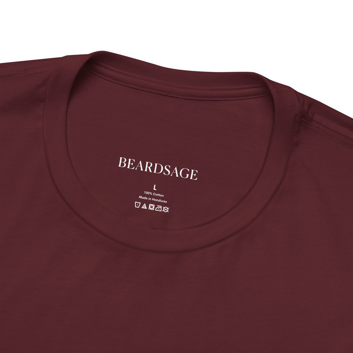 Be Serene Tee — Minimal White Graphic T-Shirt