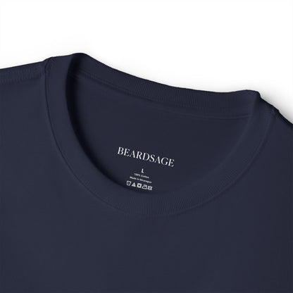 Beardsage Founder’s Tee — Premium by Nature — Oversized Boxy Black T-Shirt