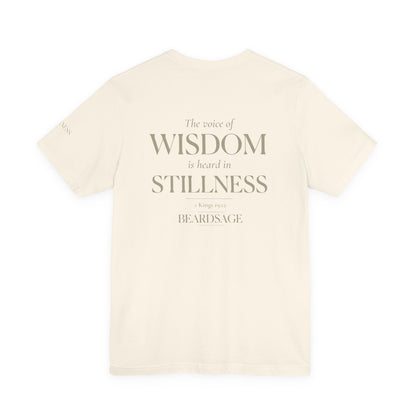 Be Still Faith-Based Tee — Minimal Graphic T-Shirt In Various Colors