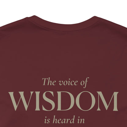 Be Still Faith-Based Tee — Minimal Graphic T-Shirt In Various Colors