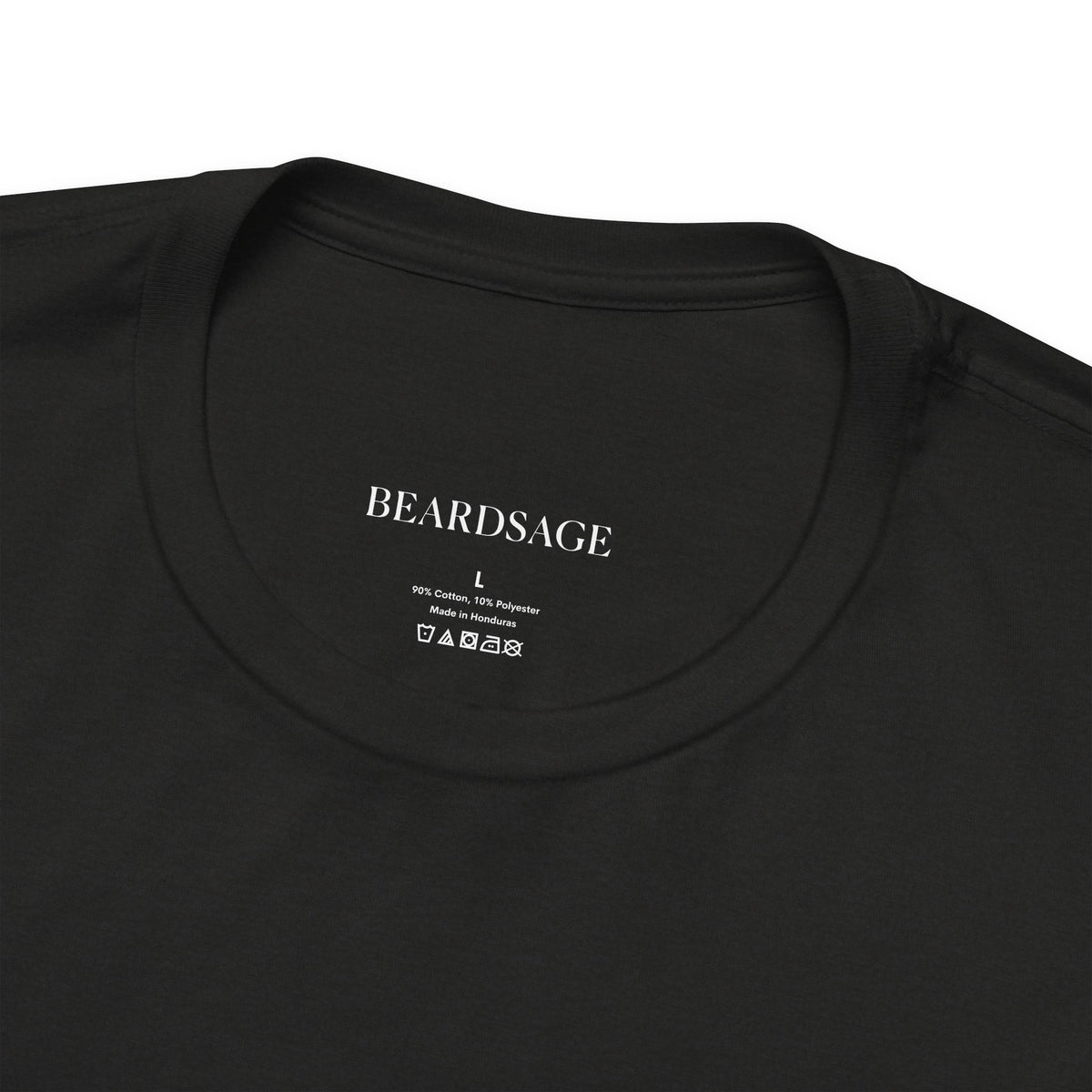 Be Serene Tee — Minimal White Graphic T-Shirt
