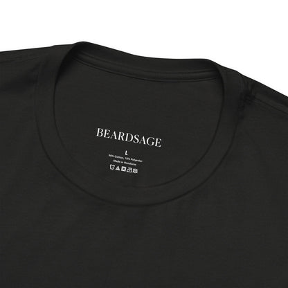 Be Serene Tee — Minimal White Graphic T-Shirt