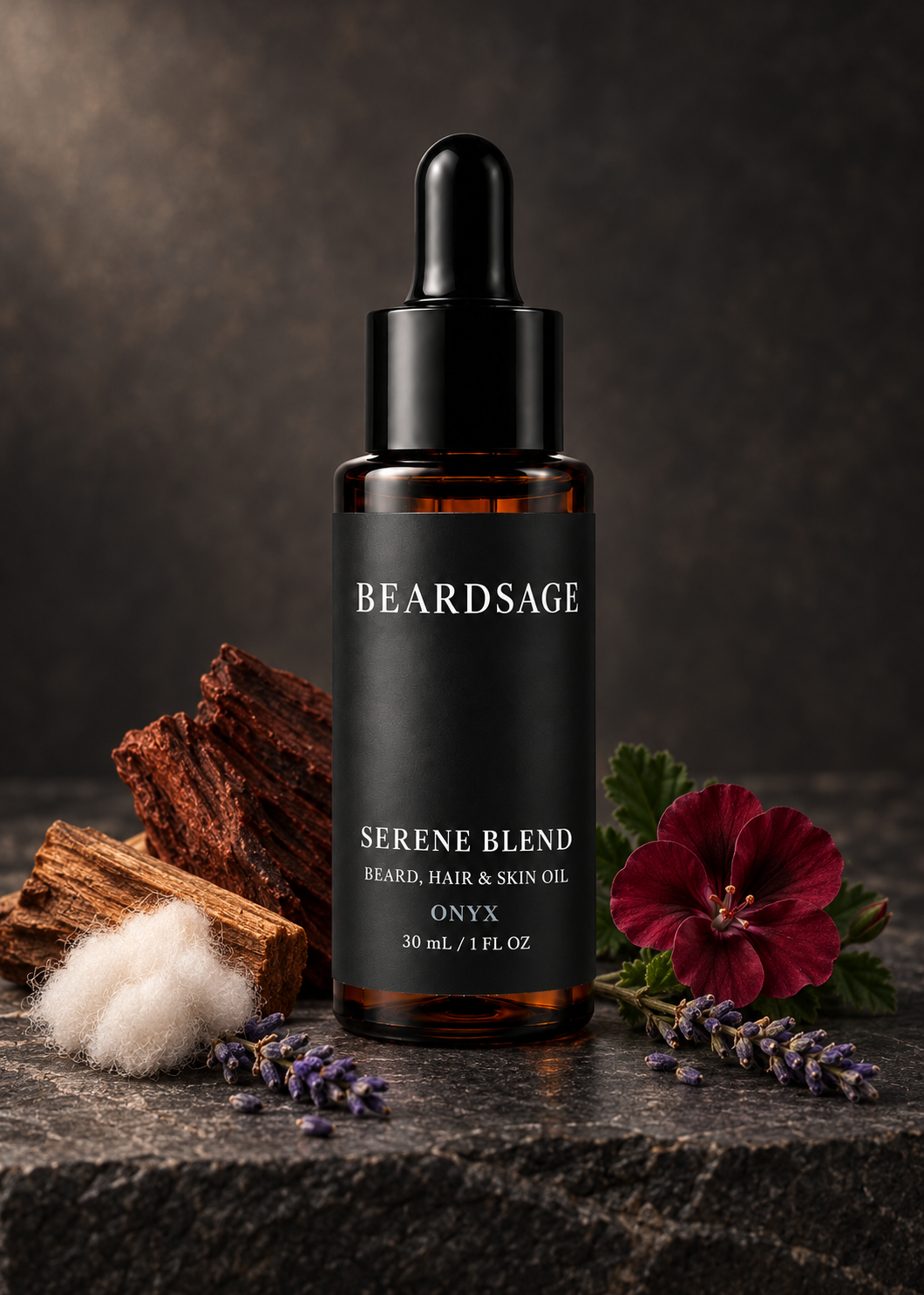 Serene Blend Beard Oil – Calming Formula for Sensitive Skin | Beardsage